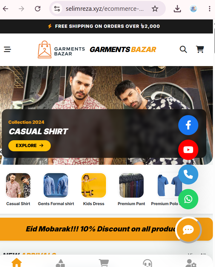 E-commerce Website