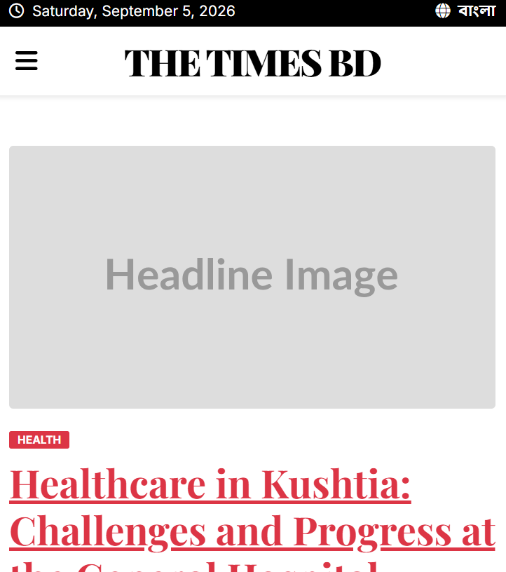 Online Newspaper & News Portal